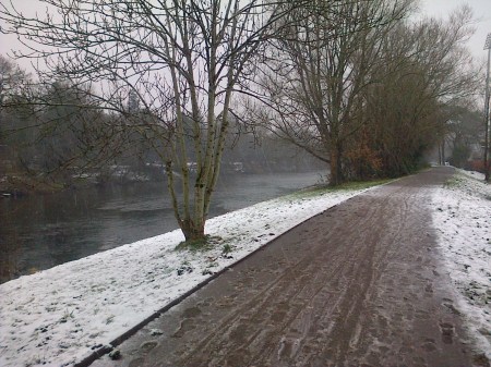 As pure as the driven slush...