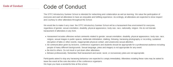 Code of Conduct