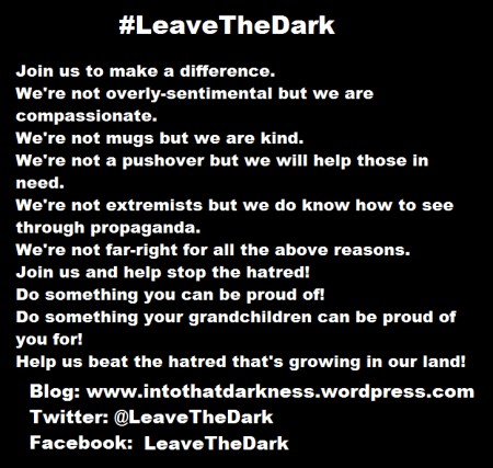 leaveTheDark join us we are meme